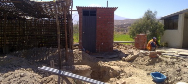 Latrine construction