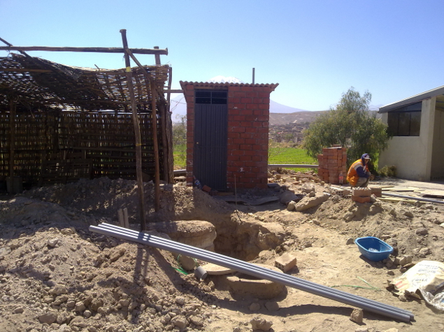 Latrine construction