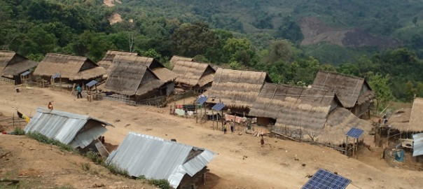 Houeysseunn village, individual photovoltaic systems dedicated to house lighting ©ESF